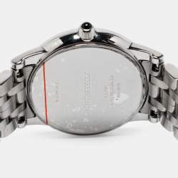 Pre Owned Balmain Mother of Pearl Two Tone Stainless Steel Éria Bijou B8558.33.86 Womens Wristwatch 31 mm