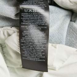 Pre Owned Balmain Paris Blue Denim Belted Jumpsuit L