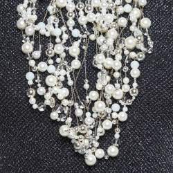 Pre Owned Balmain Black Lurex Knit Chain Embellished Short Dress S