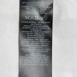 Pre Owned Balmain Ivory Wool Double Breasted Blazer XL