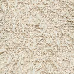 Pre Owned Balmain Beige Stretch Tweed Raw Edge Detail Mini Bodycon Dress M