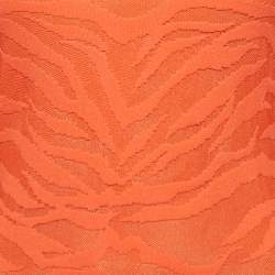 Balmain Orange Patterned Knit Bodycon Dress S