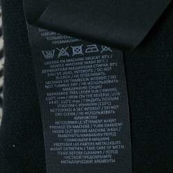 Pre Owned Balmain Monochrome Monogram Jersey Jacket and Shorts Set S/M