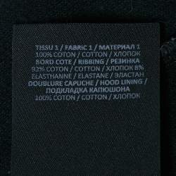 Pre Owned Balmain Monochrome Monogram Jersey Jacket and Shorts Set S/M