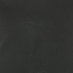 Pre Owned Balmain Black Embellished Rib Knit Maxi Dress XXS