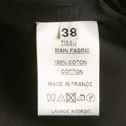 مملوكة مسبقًا Balmain Black Velvet Strapless Mini Dress M