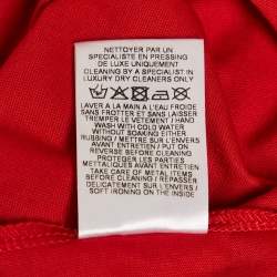 مملوكة مسبقًا توب بالمان قطن أحمر بلا أكمام مقاس صغير - سمول