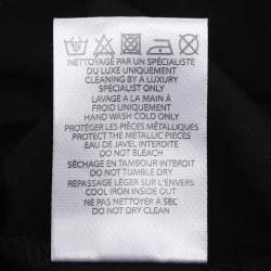 Pre Owned تانك توب بالمين جيرسي أسود بشعار مقاس صغير (سمول)