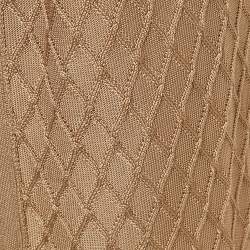 Pre Owned كارديجان بالماين تريكو منقوش بيج بلا أكمام صغير