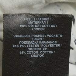 Pre Owned Balmain Blue Denim Wide-Leg Loose Fit Jeans S/ Waist 26"