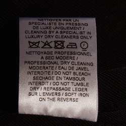 مملوكة مسبقًا Balmain Blue Washed Denim Double Breasted Jacket M