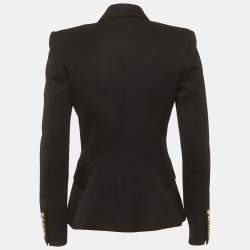 Pre Owned بليزر بالمان صوف أحمر بصفين أزرار مقاس متوسط - ميديام