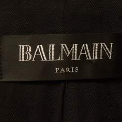 Pre Owned بليزر بالمان صوف أحمر بصفين أزرار مقاس متوسط - ميديام