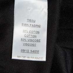 مملوكة مسبقًا توب بالمان جيرزي أسود بتصميم متقاطع عند الرقبة V مقاس صغير (سمول)