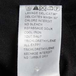 مملوكة مسبقًا توب بالمان جيرزي أسود بتصميم متقاطع عند الرقبة V مقاس صغير (سمول)