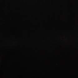 Pre Owned Balmain Black Cotton Metal & Leather Shoulder Trim Sleeveless T-Shirt S 