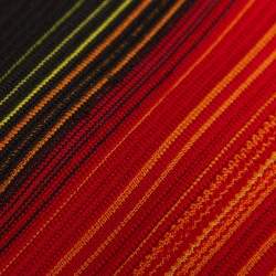 Pre Owned Balmain Multicolor Striped Knit Long Sleeve Mini Dress L