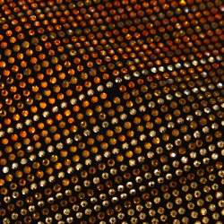 Pre Owned Balmain Black Crystal Embellished Fitted Mini Dress L