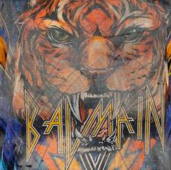Balmain Multicolor Cotton Faded Tiger Print Distressed Oversized T-Shirt M