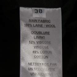 Pre Owned Balmain Pink Wool Double Breasted Blazer M