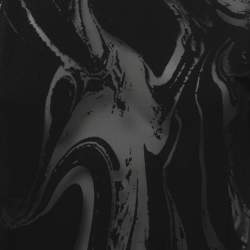 Pre Owned Balmain Black Mesh & Jersey Button Embellished Top M