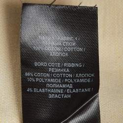 Pre Owned Balmain Multicolor Printed Crop Polo T-Shirt XS