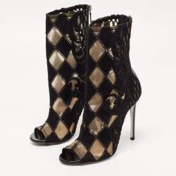 Balmain Brown Skye Ankle Boots