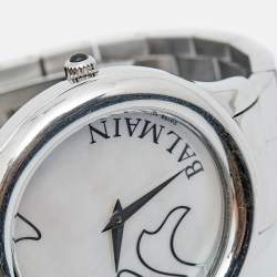 Balmain Mother of Pearl Stainless Steel 2351 Women's Wristwatch 38 mm