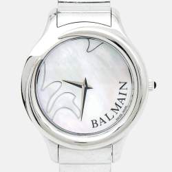Balmain Mother of Pearl Stainless Steel 2351 Women's Wristwatch 38 mm