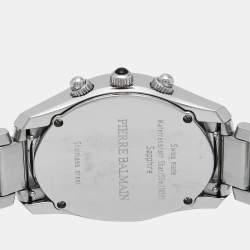 Balmain Silver Stainless Steel Diamond 5475 Women's Wristwatch 33 mm