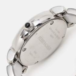Balmain White Ceramic Stainless Steel B3896.33.22 Women's Wristwatch 29 mm