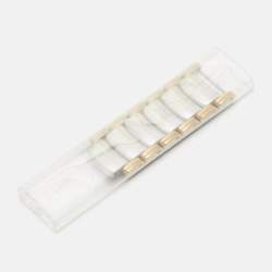 Pre Owned Balmain Silver Dial Two Tone Stainless Steel Diamond Classica Lady Downtown 4076 Women's Wristwatch 35 mm