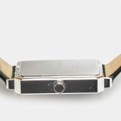 Pre Owned ساعة يد نسائية بالمان إيريني B4391.32.66 ستانلس ستيل جلد براءة عداد أسود 25 مم