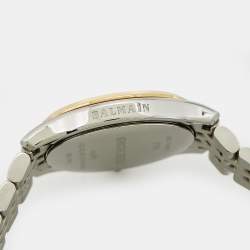 Pre Owned Balmain Beleganza B8342.39.86 Mother Of Pearl Dial Two Tone Stainless Steel Diamond Women's Wristwatch 27.50 mm