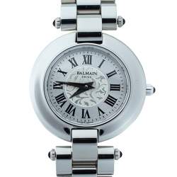 Pre Owned  Balmain Silver Stainless Steel 2111 Women's Wristwatch 28 mm