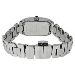 Pre Owned Pierre Balmain White Stainless Steel Diamonds 3655 Women's Wristwatch 19 x 27 mm