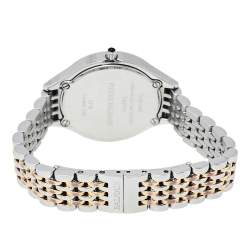 Balmain White Two-Tone Stainless Steel Balmain De Balmain II Mini Women's Wristwatch 29 mm