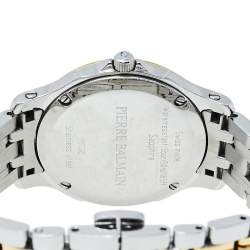 Pre Owned Balmain Silver Two-Tone Stainless Steel Classic B1852.39.16 Women's Wristwatch 34 mm