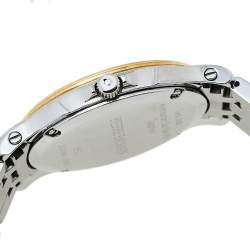 Pre Owned Balmain Silver Two-Tone Stainless Steel Classic B1852.39.16 Women's Wristwatch 34 mm