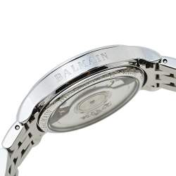 Pre Owned Balmain Black Stainless Steel Classic R Lady Automatic 3991 Women's Wristwatch 32 mm