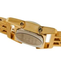 Pre Owned Balmain Silver Gold Tone Stainless Steel 2089 Women's Wristwatch 24 mm