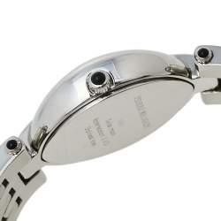 Pre Owned Balmain Silver Stainless Steel Excessive 3731 Women's Wristwatch 28 mm