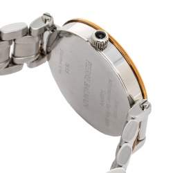 Pre Owned Balmain Silver Two-Tone Stainless Steel Bellafina Mini 1658 Women's Wristwatch 29 mm