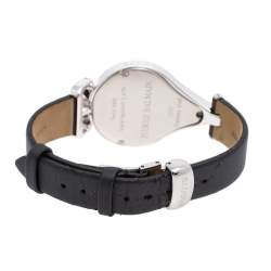 Pre Owned Balmain Mother of Pearl Stainless Steel Diamonds 3431 Women's Wristwatch 31 mm