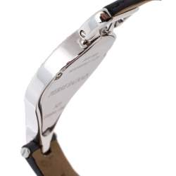 Pre Owned Balmain Mother of Pearl Stainless Steel Diamonds 3431 Women's Wristwatch 31 mm