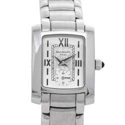 Pre Owned Balmain Silver Stainless Steel 3151 Women's Wristwatch 22 mm