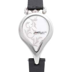 Pre Owned Balmain Mother of Pearl Stainless Steel 3431 Women's Wristwatch 31 mm