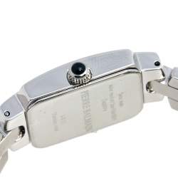 Pre Owned Balmain Mother Of Pearl Diamonds Stainless Steel Balmya B4011.33.82 Women's Wristwatch 19 mm