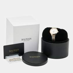Balmain Mother Of Pearl Two-Tone Stainless De Balmain B.4918.33.82 Women's Wristwatch 31 mm