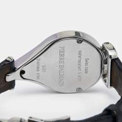 Pre Owned Balmain Mother of Pearl Stainless Steel Satin 3431 Women's Wristwatch 31 mm